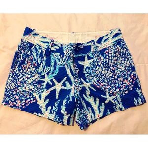 NWOT Lilly Pulitzer Good Reef Callahan Shorts